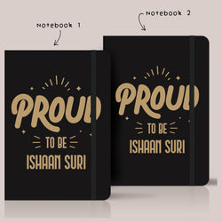 Personalized Pride & Proud Art Notebook - Set of 2 - Gift Lift