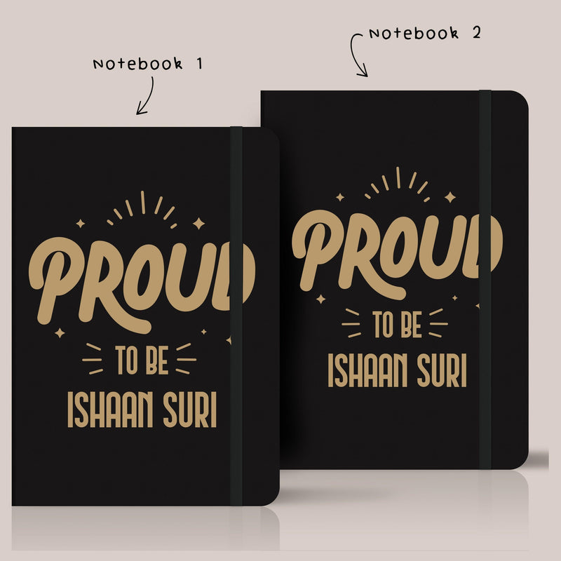 Personalized Pride & Proud Art Notebook - Set of 2 - Gift Lift