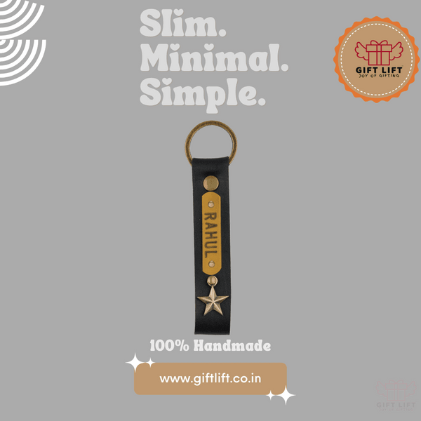 Black Keychain - www.giftlift.in