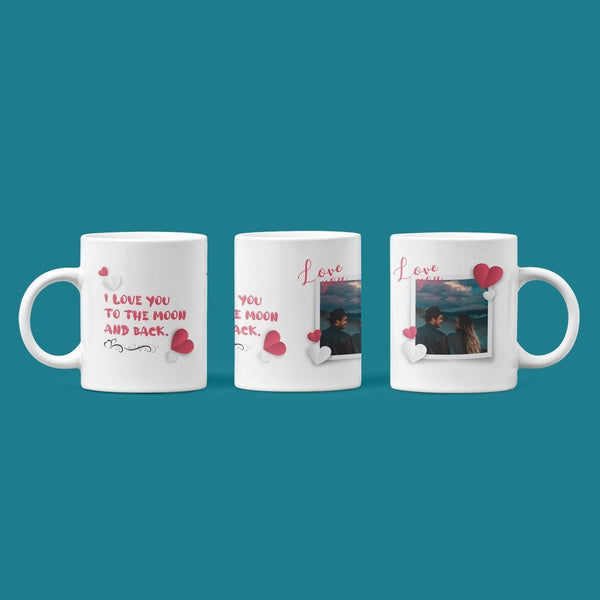 Couple Quote & Image Personalized Valentines Day Gift Coffee Mug - Gift Lift