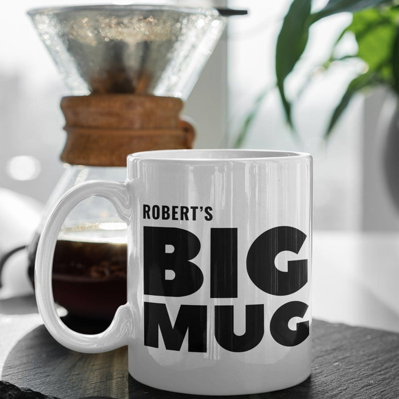 Custom Name Big Mug Typo Coffee Mug - Gift Lift