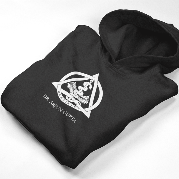 Customised Hoodie for Dentist | Logo Design and Name | Personalised Gift For Dentist - Gift Lift