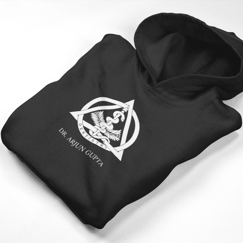 Customised Hoodie for Dentist | Logo Design and Name | Personalised Gift For Dentist - Gift Lift