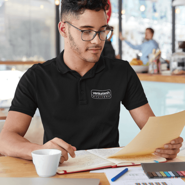 Customised Polo T-Shirt for Engineers - Friends theme - Gift Lift