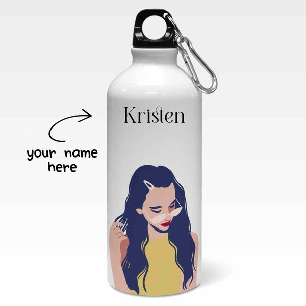 Girls Portraits Art Custom Sipper Bottle - Gift Lift