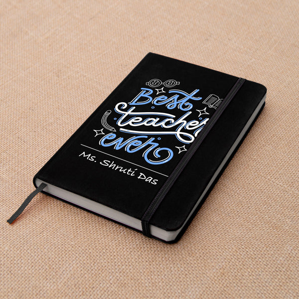 Personalised Best Teacher Art Note Book - Set of 2 - Gift Lift