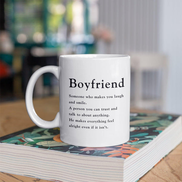 Personalised Boyfriend Definition Coffee Mug - Gift Lift