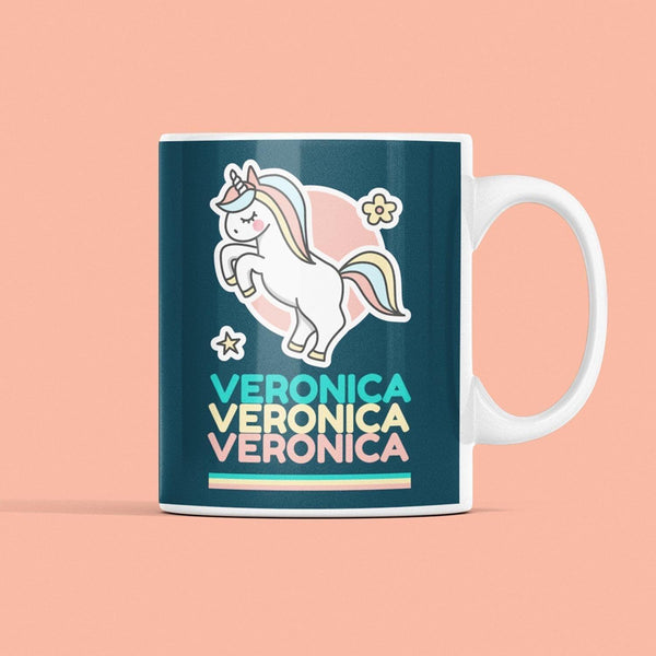 Personalised Colorful Unicorn Art Coffee Mug - Gift Lift