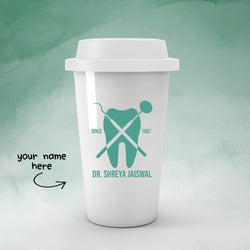 Personalised Dentist Equipment Art Tumbler - Gift Lift