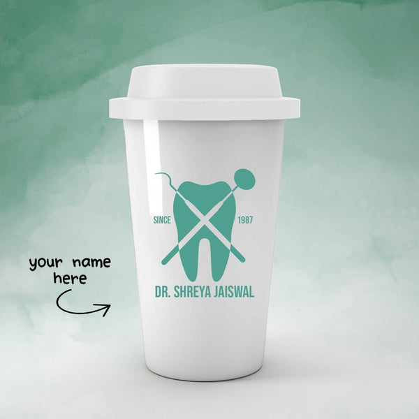 Personalised Dentist Equipment Art Tumbler - Gift Lift