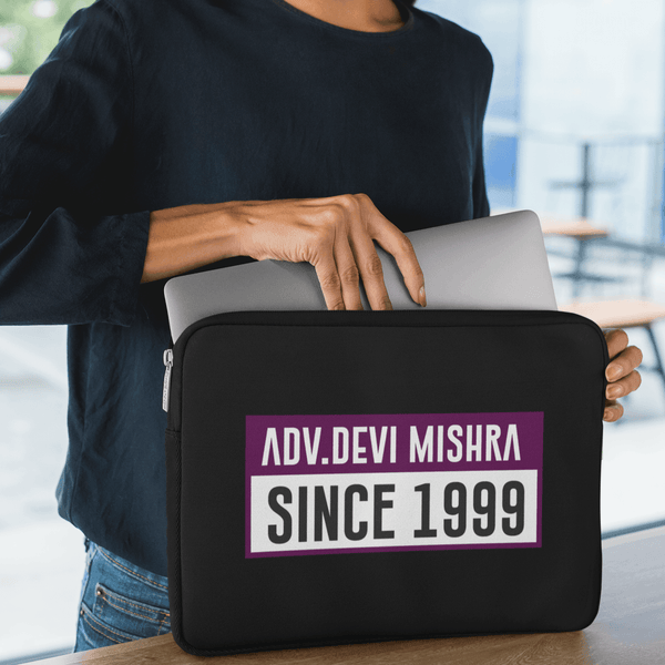 Personalised Laptop Sleeve for Advocates - Since Your Year - Gift Lift