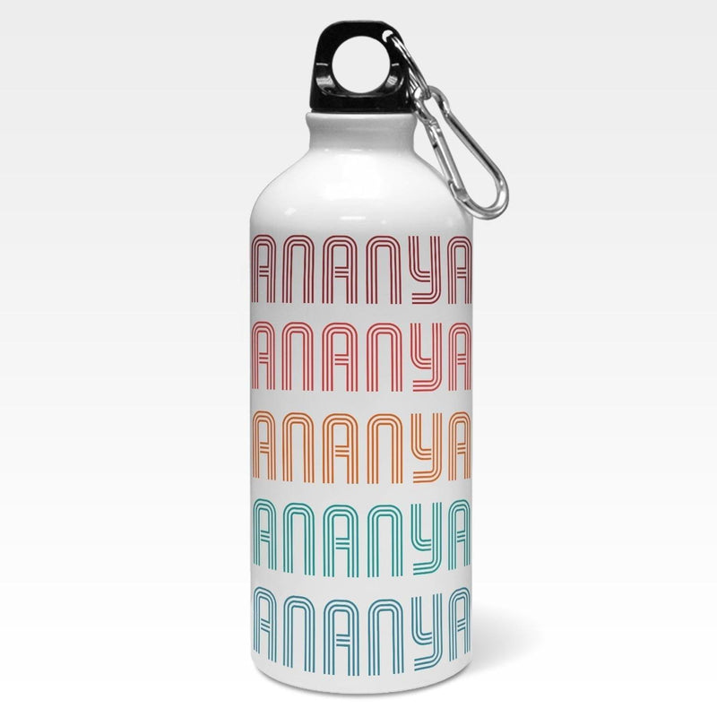 Personalised Multicolour Name Sipper Bottle - Gift Lift