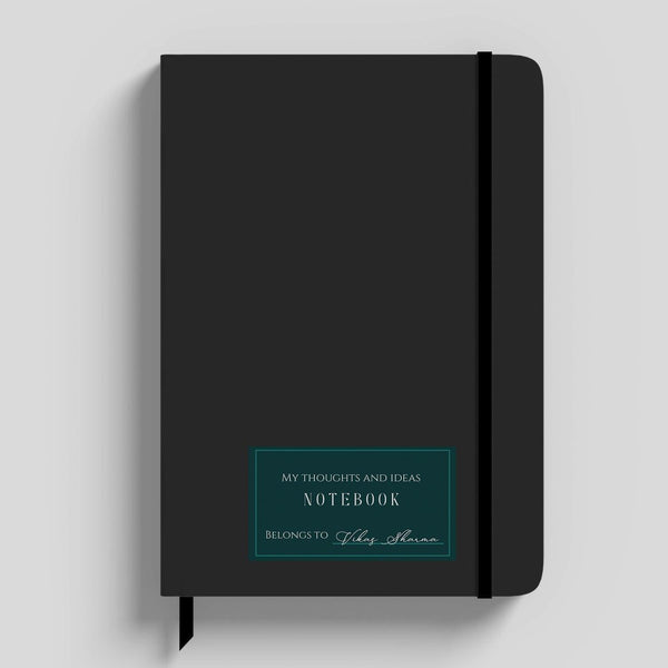 Personalised My Thoughts and Ideas Notebook - Set Of 2 - Gift Lift