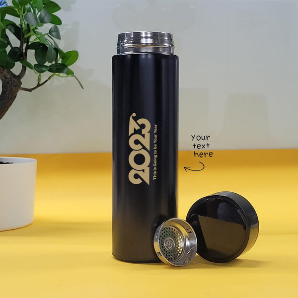 Personalised New Year 2023 My Year Design | Temperature Bottle (Hot & Cold Vacuum Flask) - Gift Lift