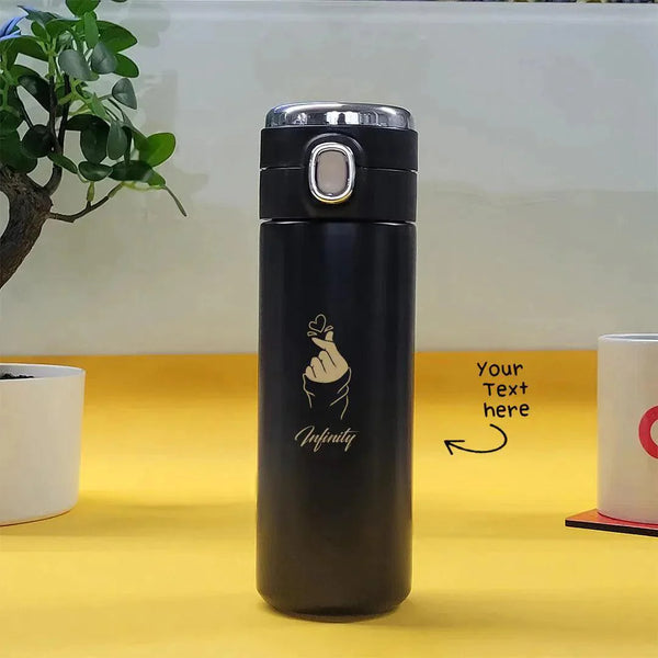 Personalised Premium Vacuum Flask for BTS Fans | Saranghae Icon Design - Gift Lift