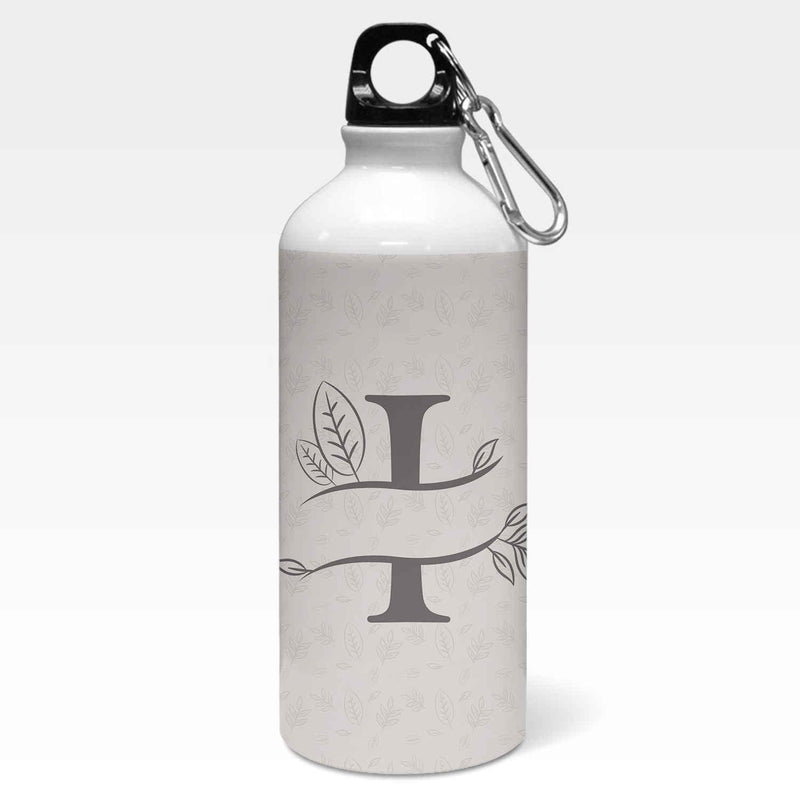 Personalised Split Letters With Leaves Sipper Bottle - Gift Lift