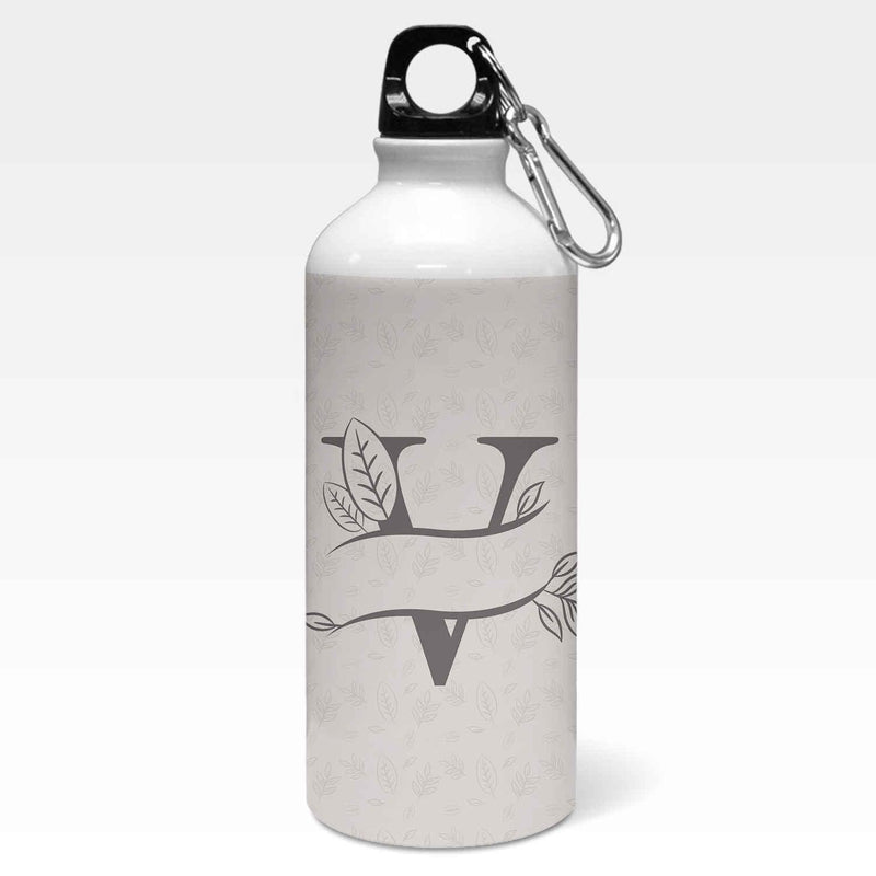 Personalised Split Letters With Leaves Sipper Bottle - Gift Lift