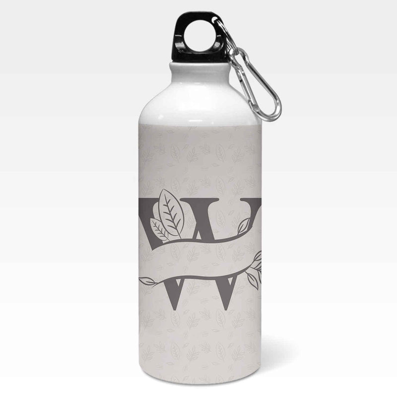 Personalised Split Letters With Leaves Sipper Bottle - Gift Lift