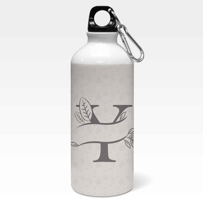 Personalised Split Letters With Leaves Sipper Bottle - Gift Lift