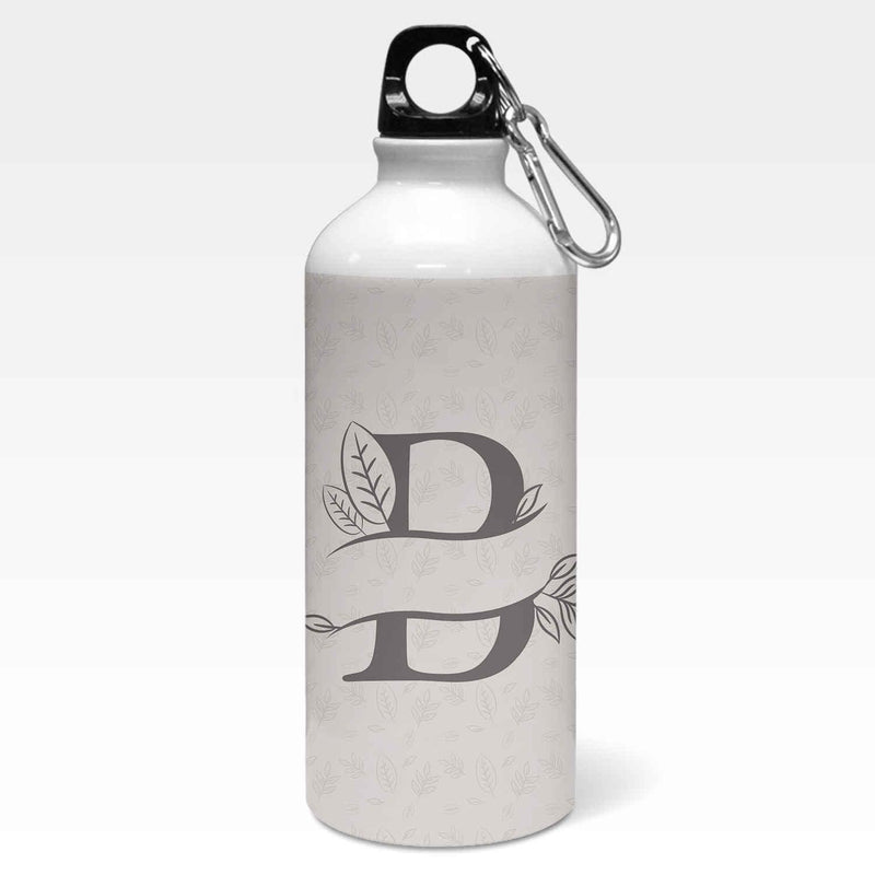Personalised Split Letters With Leaves Sipper Bottle - Gift Lift