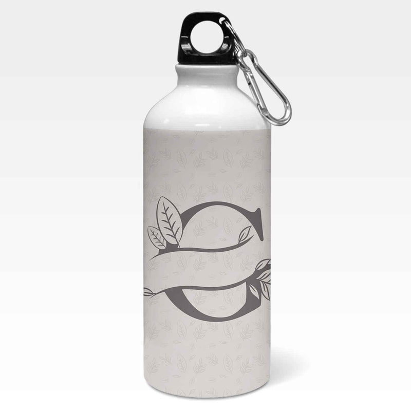 Personalised Split Letters With Leaves Sipper Bottle - Gift Lift