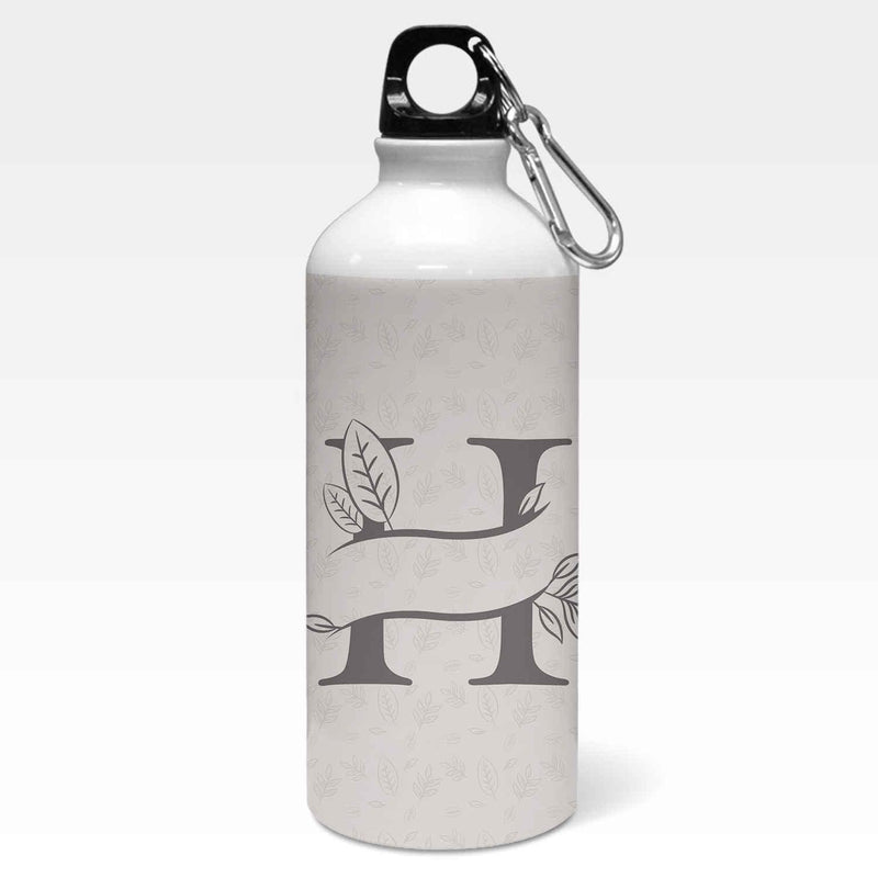Personalised Split Letters With Leaves Sipper Bottle - Gift Lift