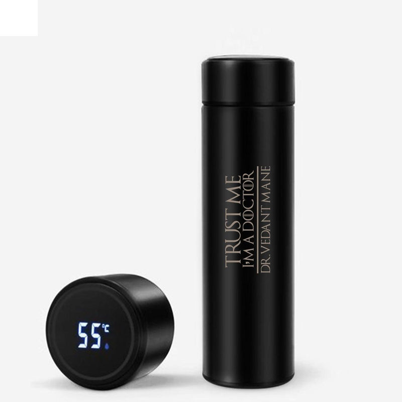 Personalised Temperature Bottle for Doctors | Trust me I'm a doctor | Doctor Gift idea - Gift Lift