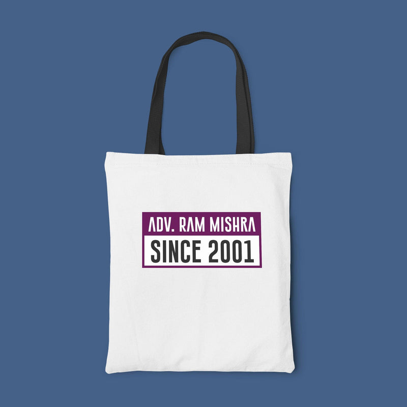 Personalised Tote Bag for Advocates - Since Your Year - Gift Lift