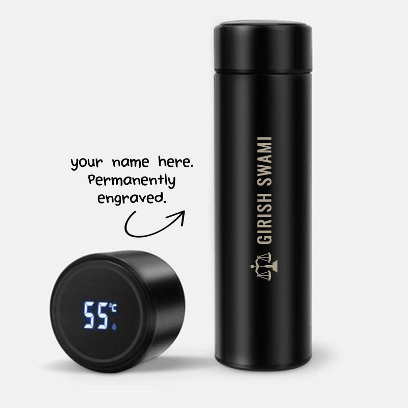 Personalized Advocate Name Temperature Bottle - Engraved (Hot & Cold Vacuum Flask) - Gift Lift