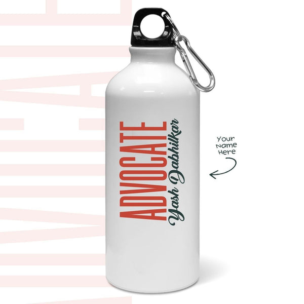 Personalized Bottle for Advocates - Advocate Typo - Gift Lift