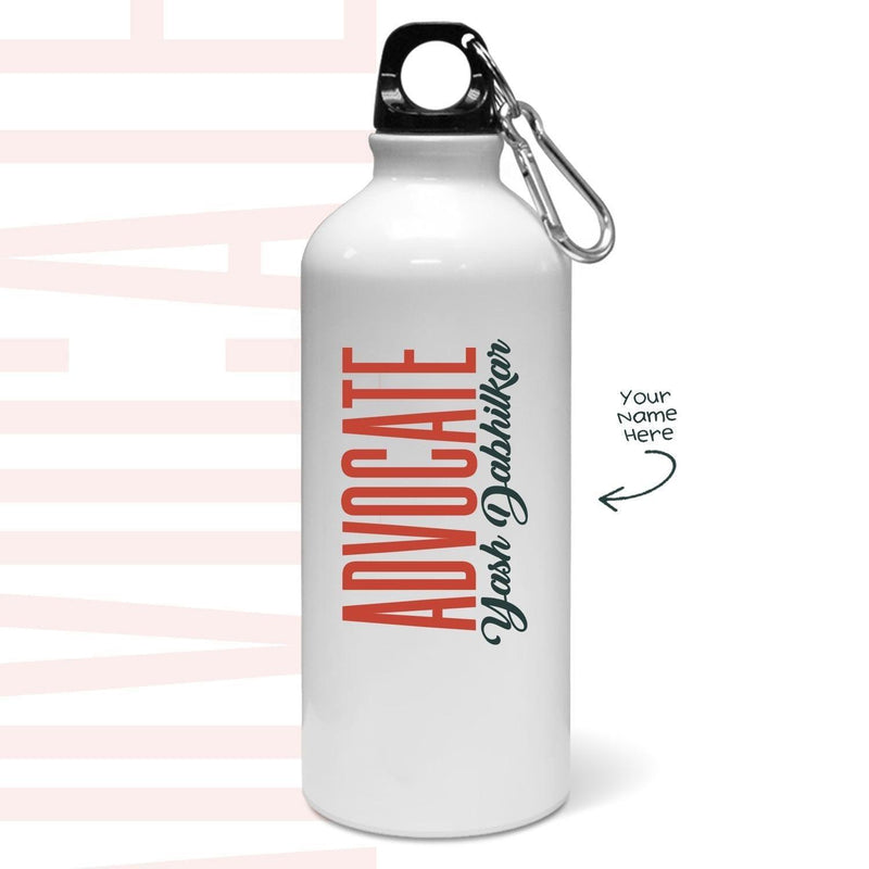 Personalized Bottle for Advocates - Advocate Typo - Gift Lift