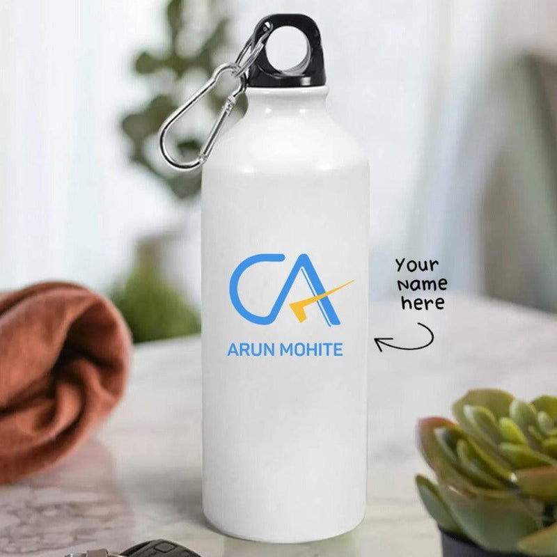 Personalized CA Art Water Bottle - Gift Lift