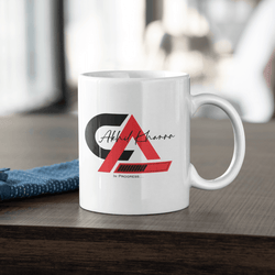 Personalized CA In Progress Name Art Coffee Mug - Gift Lift