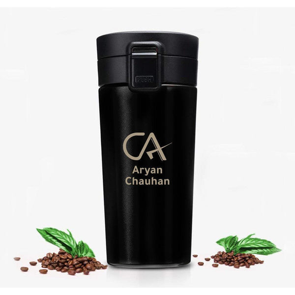 Personalized CA Name Art Steel Tumbler - Gift Lift