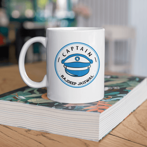 Personalized Captain Art Coffee Mug - Gift Lift