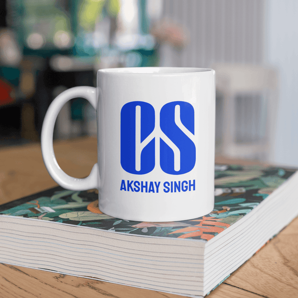 Personalized CS Logo Art Coffee Mug - Gift Lift