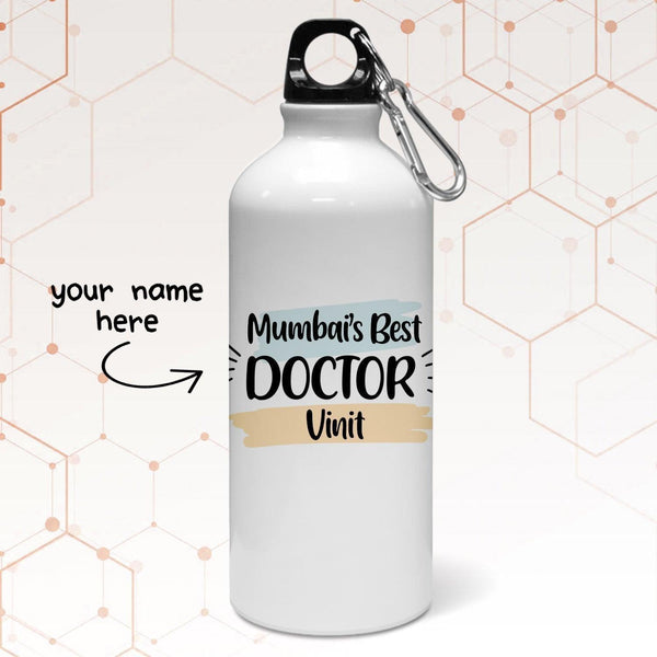 Personalized Dr. Best Art Water Bottle | Personalised Gift - Gift Lift