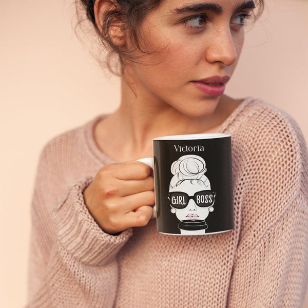 Personalized Girl Boss Coffee Mug - Gift Lift