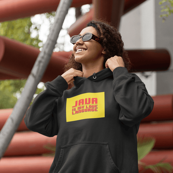 Personalized Hoodie For Engineers Unisex | Java is Your Love Language | Customized Gift for Engineers - Gift Lift
