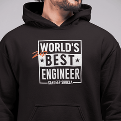 Personalized Hoodies for Engineers | Worlds Best Engineers Designs | Customized Hoodies for Engineers - Gift Lift