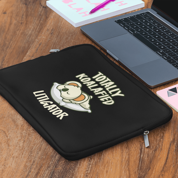 Personalized Laptop Sleeve for Advocates - Totally Koalafied - Gift Lift