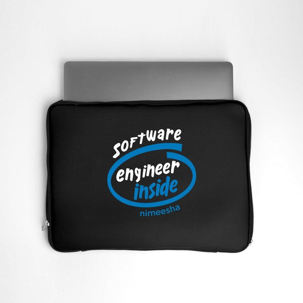 Personalized Laptop Sleeve for Engineers - Engineer inside - Gift Lift
