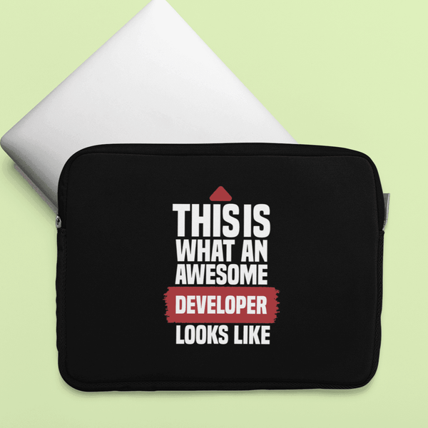 Personalized laptop Sleeve For Engineers | Customize Your Own Text | This is what an Awesome - Gift Lift