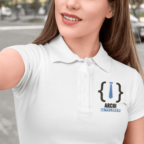 Personalized Polo T-Shirt for Programmers- Developer - Gift Lift