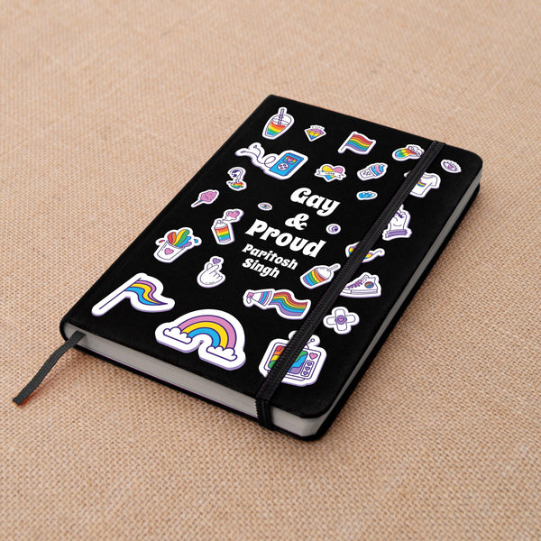 Personalized Pride & Proud Art Notebook - Set of 2 - Gift Lift