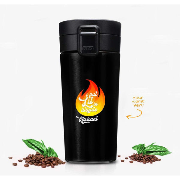 Personalized Steel Tumbler for Advocates - Lit in litigate - Gift Lift