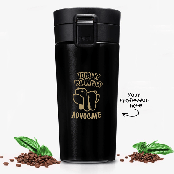 Personalized Steel Tumbler for Professionals - Totally Koalafied - Gift Lift