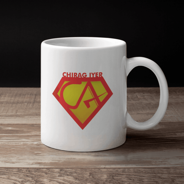Personalized Super CA Name Art Coffee Mug - Gift Lift