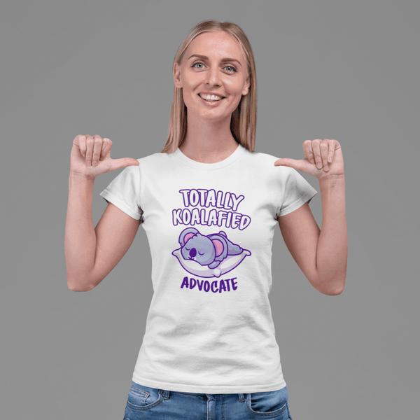 Personalized T-Shirt for Advocates - Totally Koalafied - Gift Lift