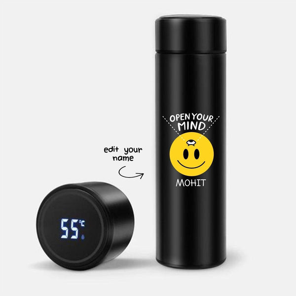 Personalized Third Eye Smiley Spiritual Art Temperature Bottle (Hot & Cold Vacuum Flask) - Gift Lift